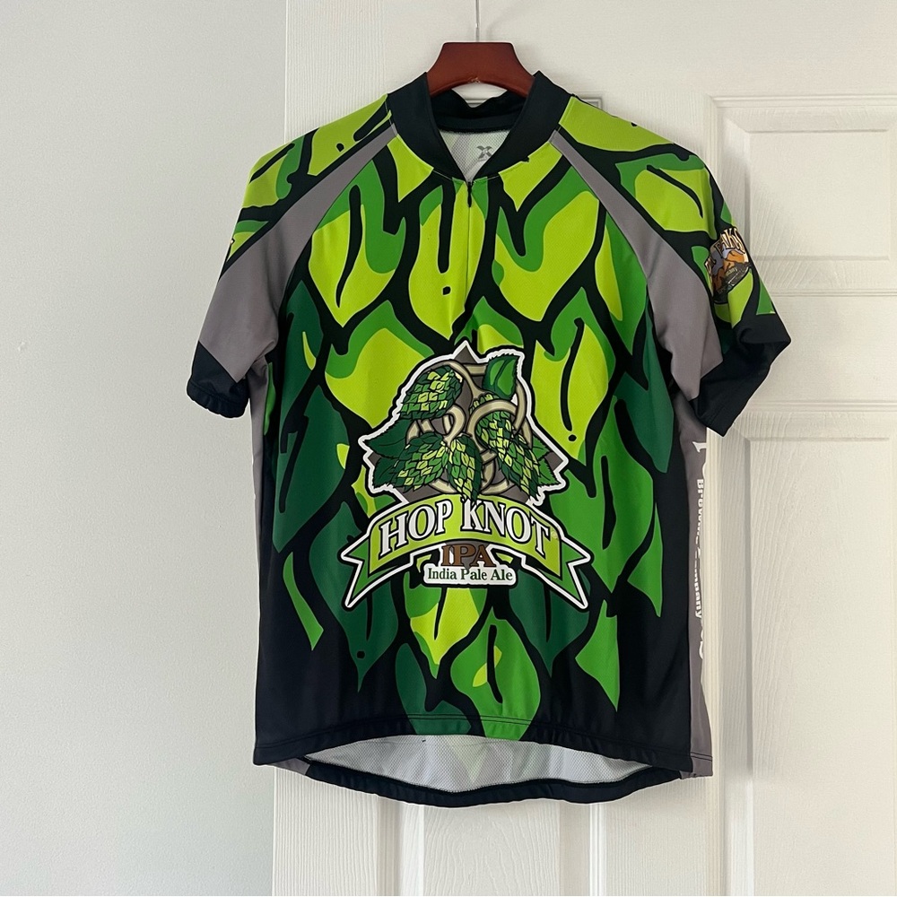 Sublimation X Hop Knot India Pale Ale cycling jersey size Large